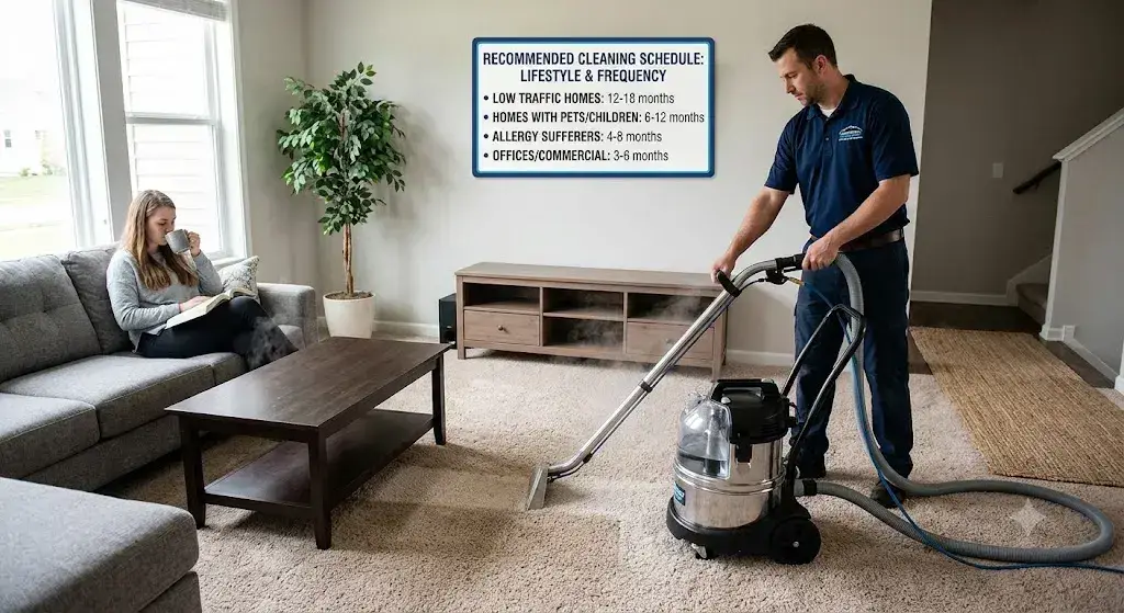 How Often Should You Schedule Carpet Cleaning? A Complete Guide