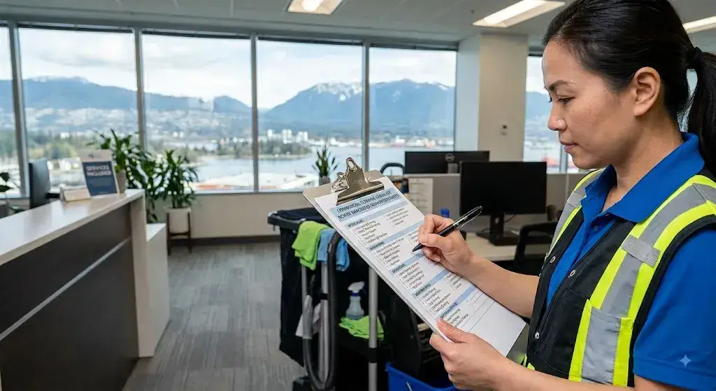 Commercial Cleaning Checklist: What's Actually Included in North Vancouver Service Contracts