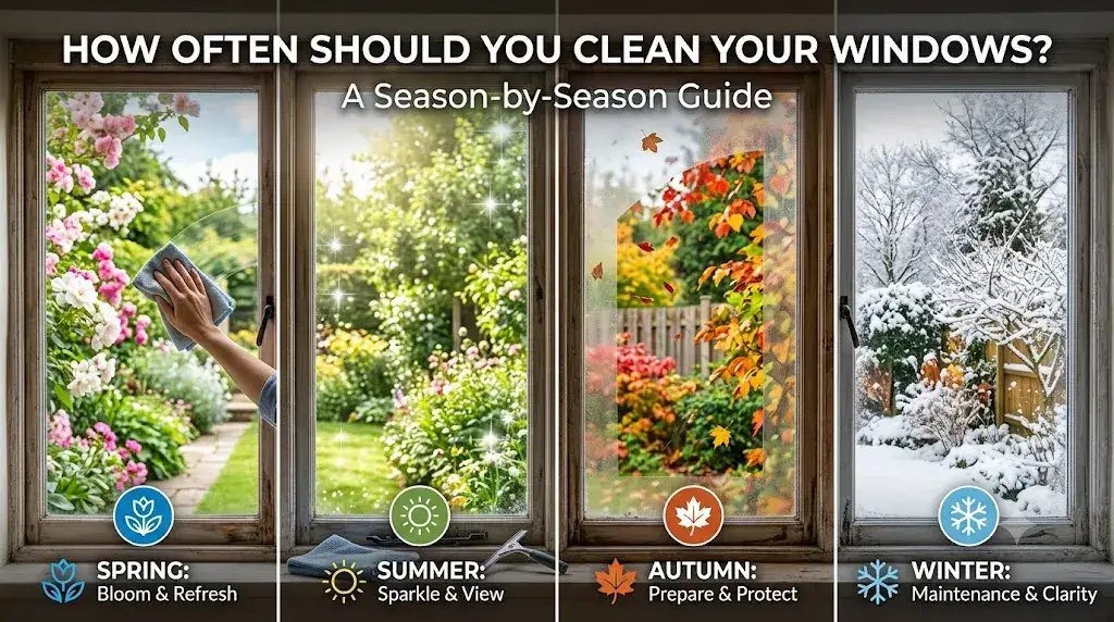 How Often Should You Clean Your Windows? A Season-by-Season Guide