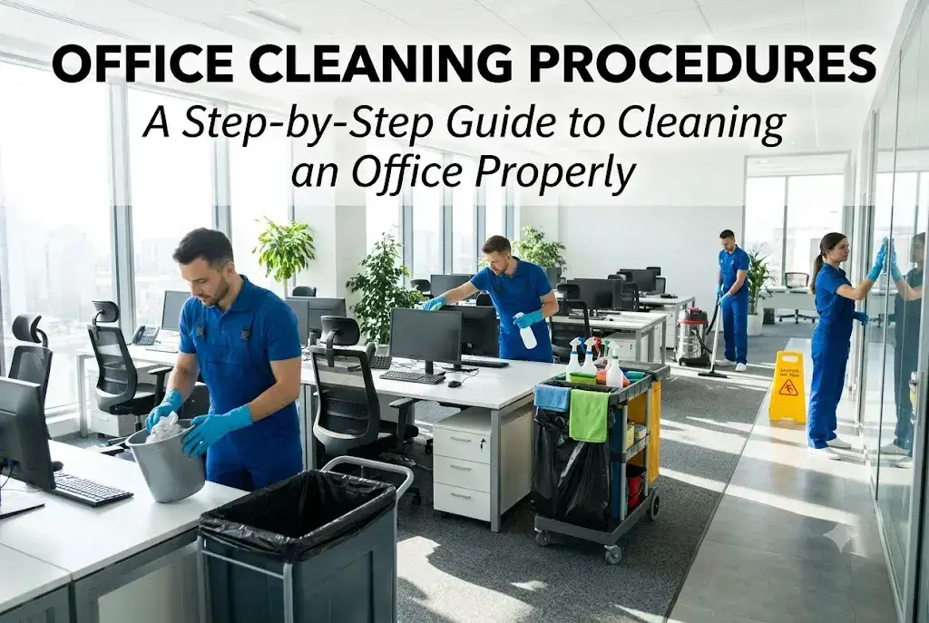 Office Cleaning Procedures: A Step-by-Step Guide to Cleaning an Office Properly