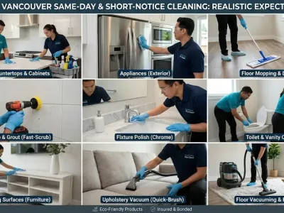 Same-Day and Short-Notice Cleaning in North Vancouver: What to Realistically Expect