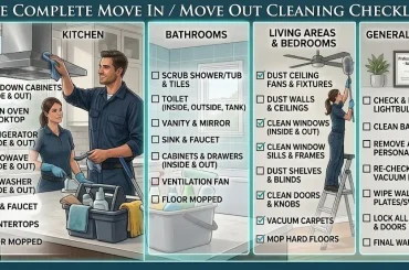 The Complete Move In / Move Out Cleaning Checklist