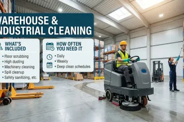 Warehouse and Industrial Cleaning: What's Included and How Often You Need It
