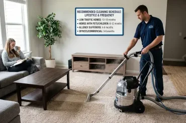 How Often Should You Schedule Carpet Cleaning? A Complete Guide